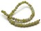 45 4mm to 5mm Yellow Green Gemstone Round New Jade Stone Beads to String